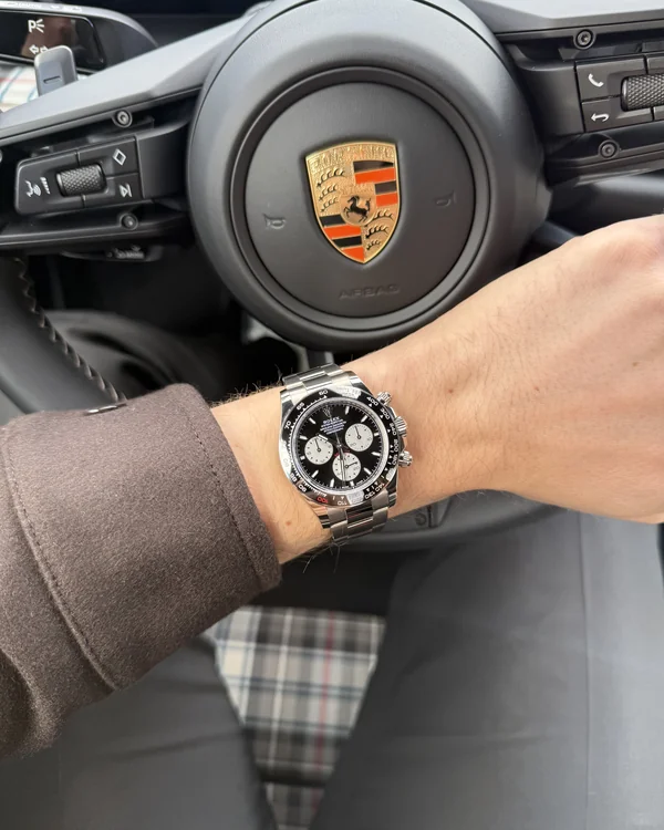 Rolex am Handgelenk